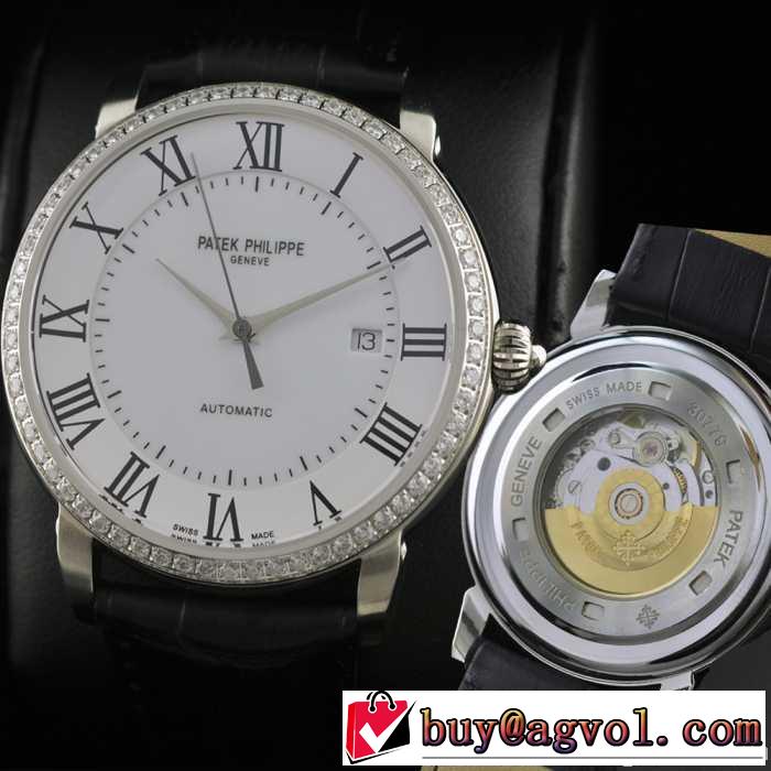 自動巻き スイスムーブメント  男性用腕時計 patek philippe philippe パテックフィリップ  メンズ腕時計